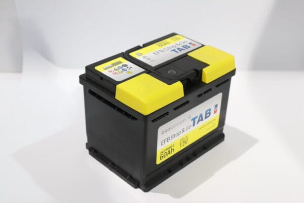 מפרט טכני עבור מצבר 60 אמפר אירופאי ימין STOP&START EFB