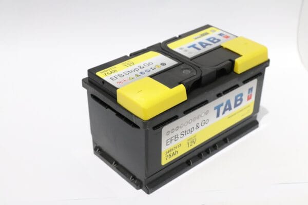 מפרט טכני עבור מצבר 75 אמפר אירופאי ימין STOP&START EFB